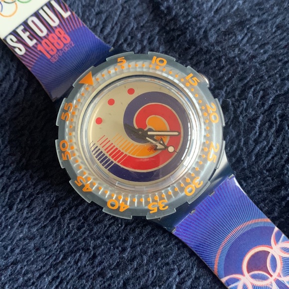Swatch Olympics Seoul 1988 watch - Picture 3 of 8